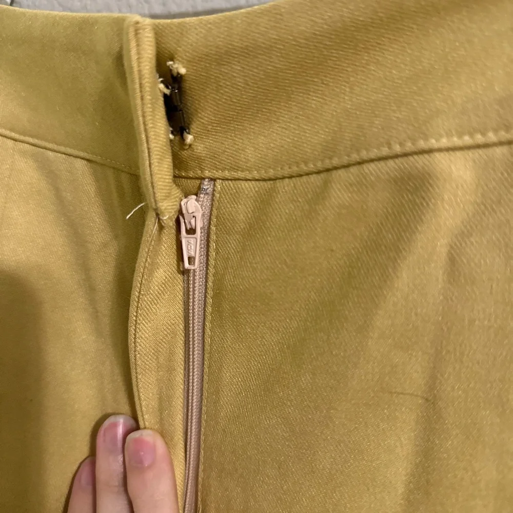 NWT Ghospell Chic Yellow Straight Leg Women's Pants - Picture 5 of 8